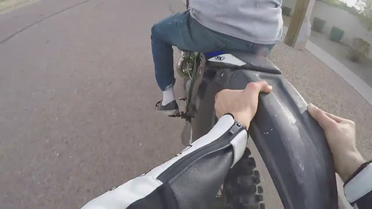 Push starting your motorcycle tutorial