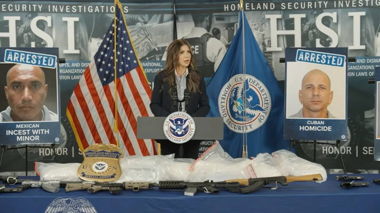 Homeland Security - Sec. Noem: “Everybody is treated equally”