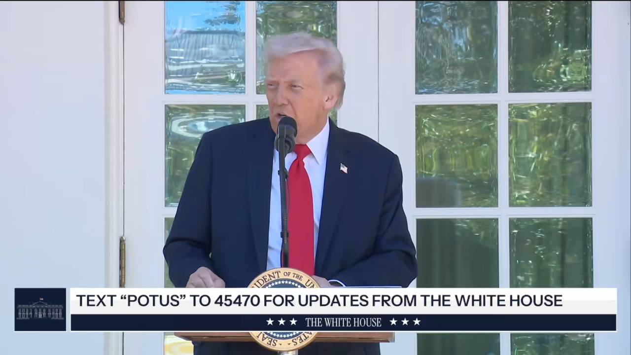 The White House - President Trump on Schumer: “He’s losing in all of the polls”
