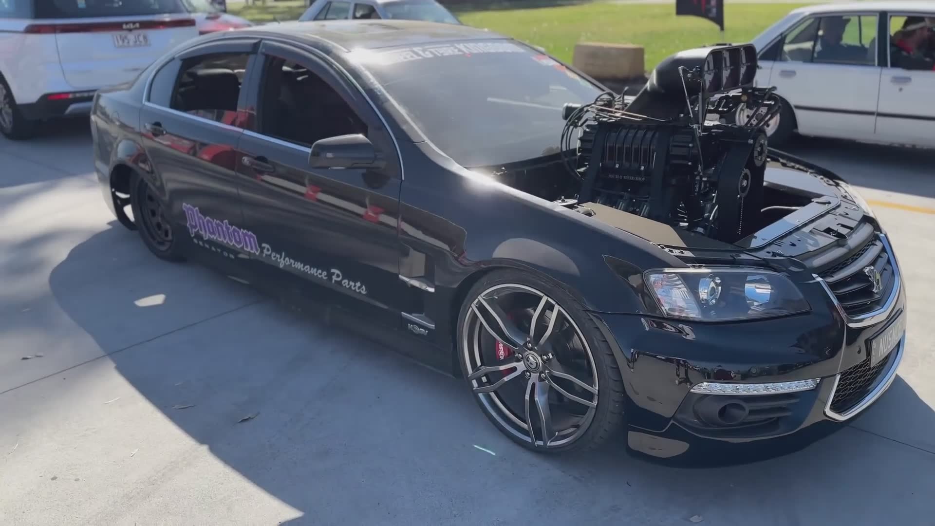 He blew my car up on the first lap... Powercruise QLD