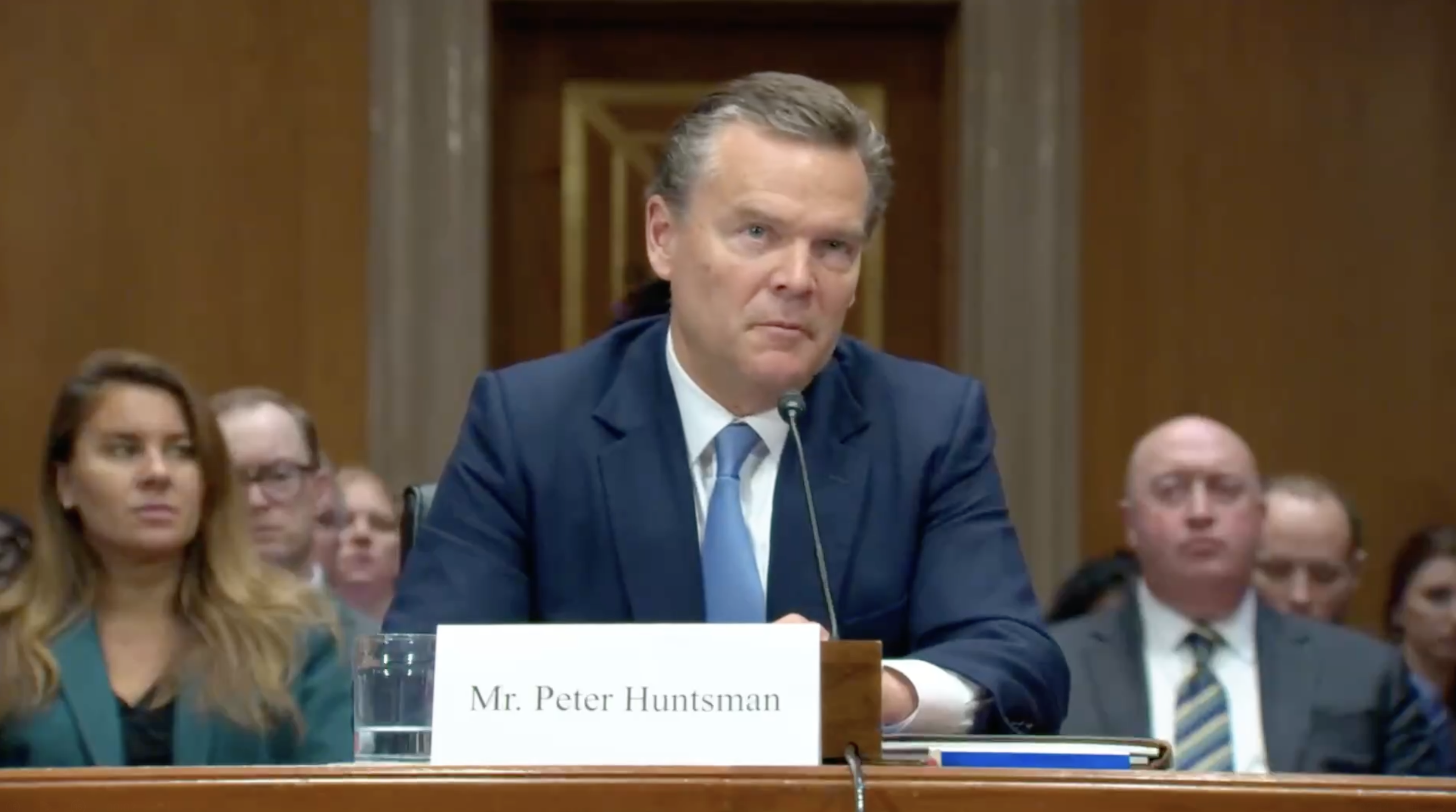 Senate Environment and Public Works Meeting Hearings–  Peter Huntsman: “It’s an international race we’re in right now.”
