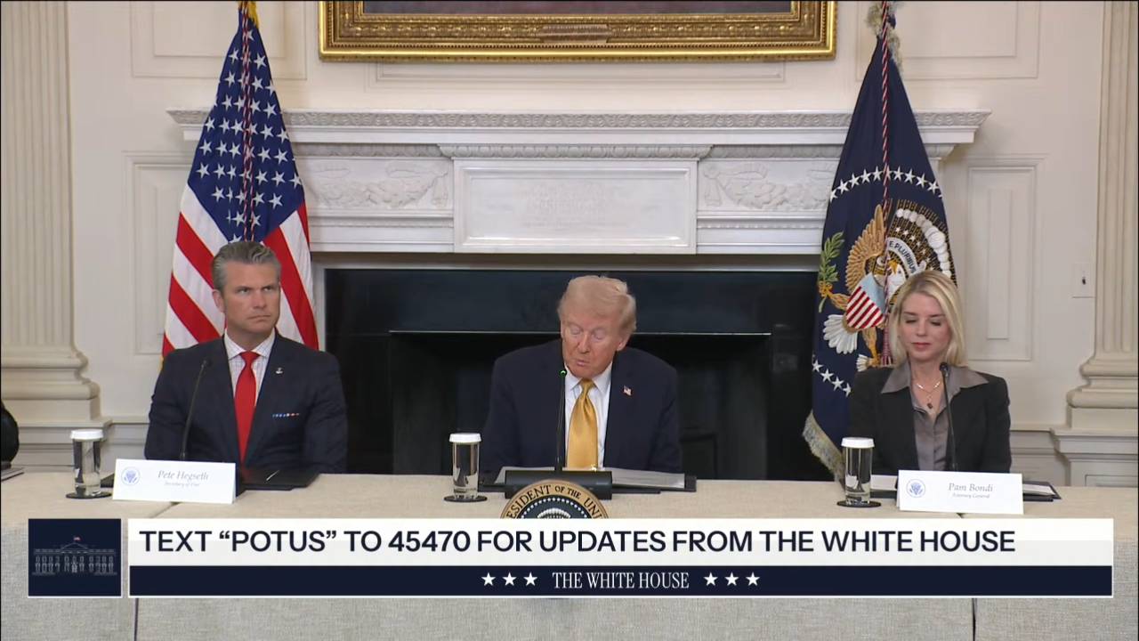 The White House - President Trump: “the task force has made the largest number of arrests of cartel leaders”