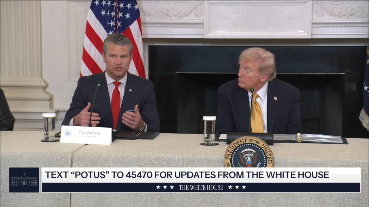 The White House -  Sec. Hegseth on cartels: “We will treat you like we have treated al-Qaeda”