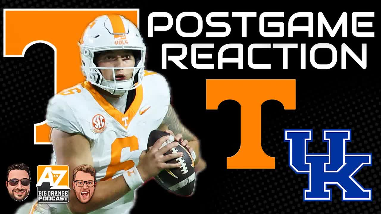 LIVE POSTGAME REACTION: Tennessee vs. Kentucky episode artwork