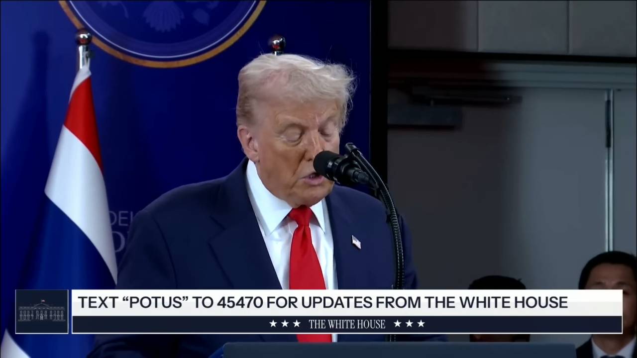 The White House - 10 25 25 President Trump: “Today, alongside this peace treaty, we also are signing a major trade deal with Cambodia”