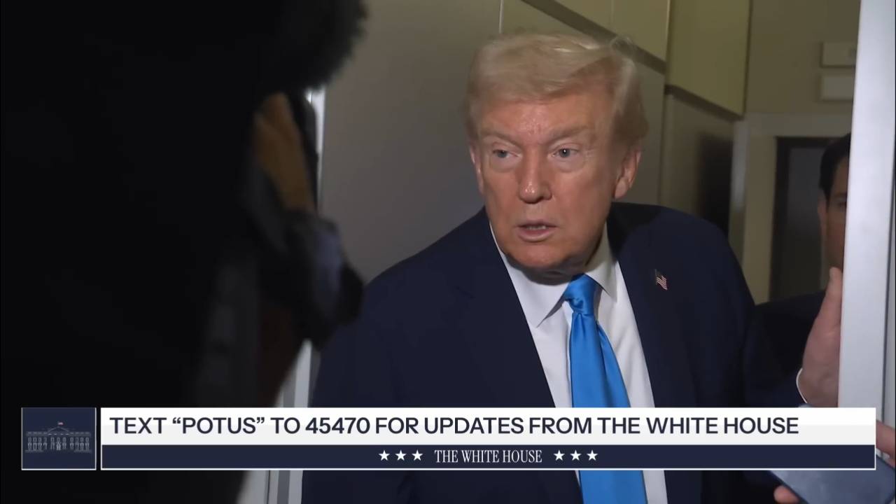 The White House - 10 25 25 President Trump on what he wants from China meeting: “a complete deal”