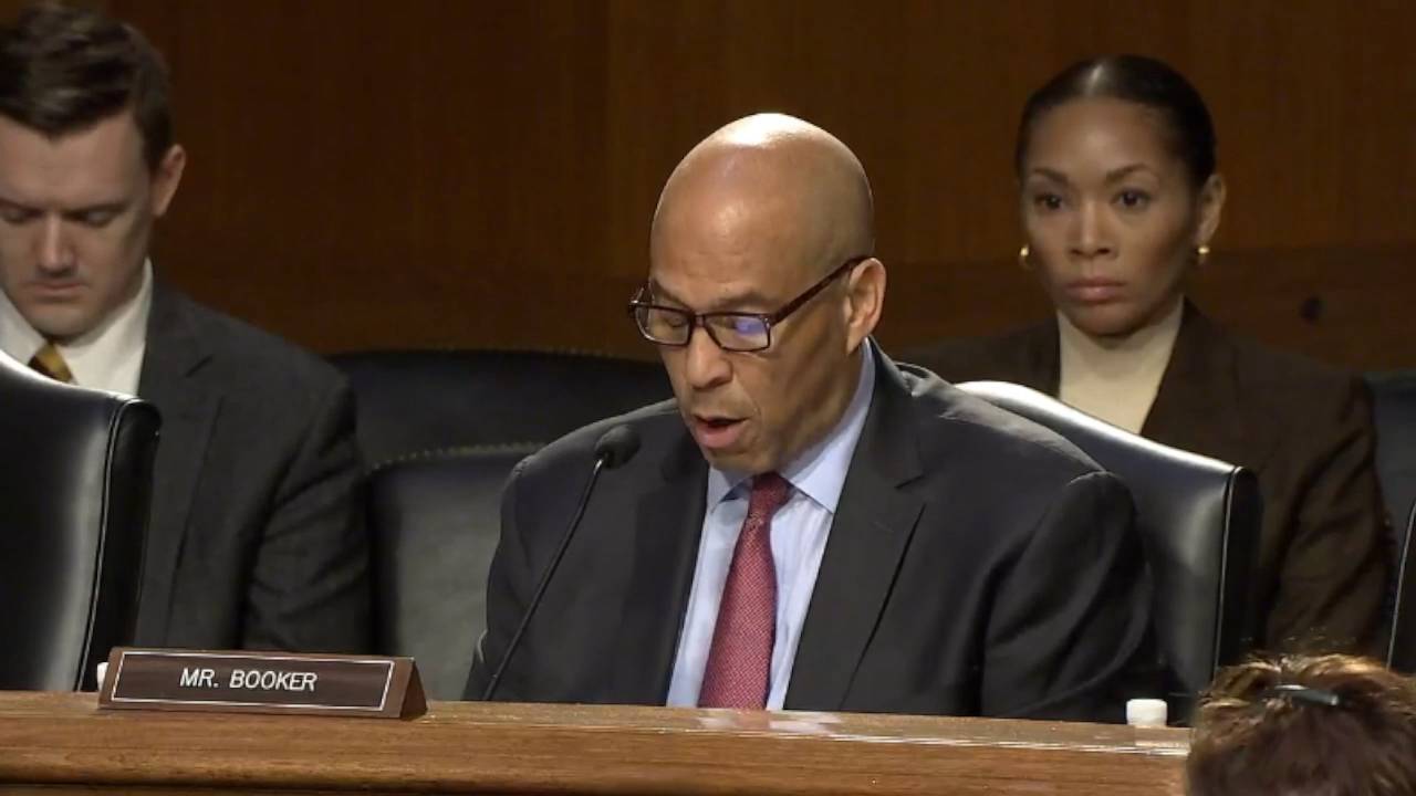 Senate Judiciary - Sen. Booker (D-NJ): "This fundamental right of farmers to save seeds has literally been stolen from them by corporate greed"