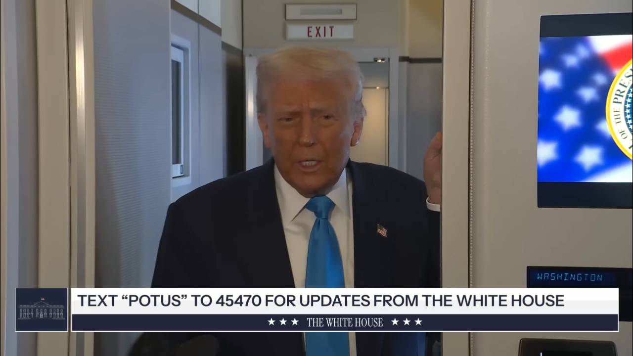 Air Force One Gaggle - Pres. Trump: "We're up to close to twenty trillion dollars of investment and yesterday as you saw we picked up about five hundred eighteen billion dollars"