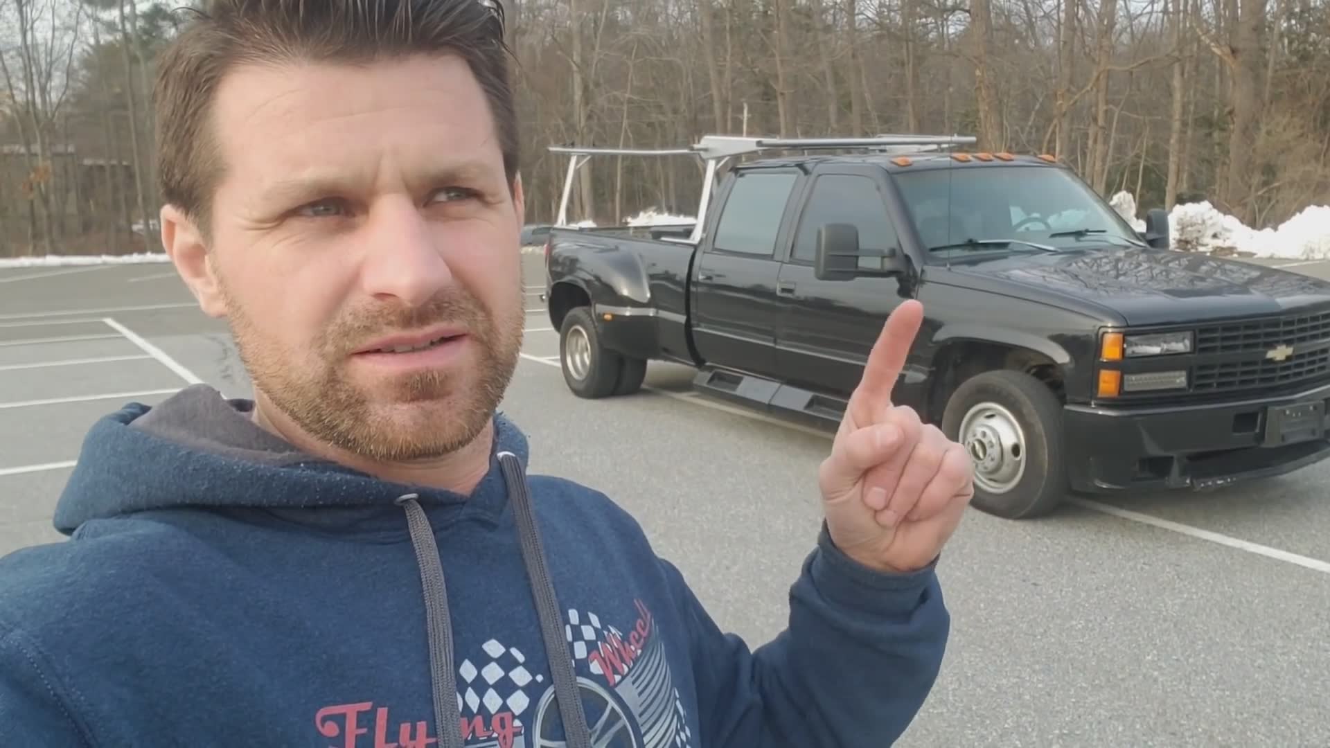 Custom turbo diesel Chevy square body dually build