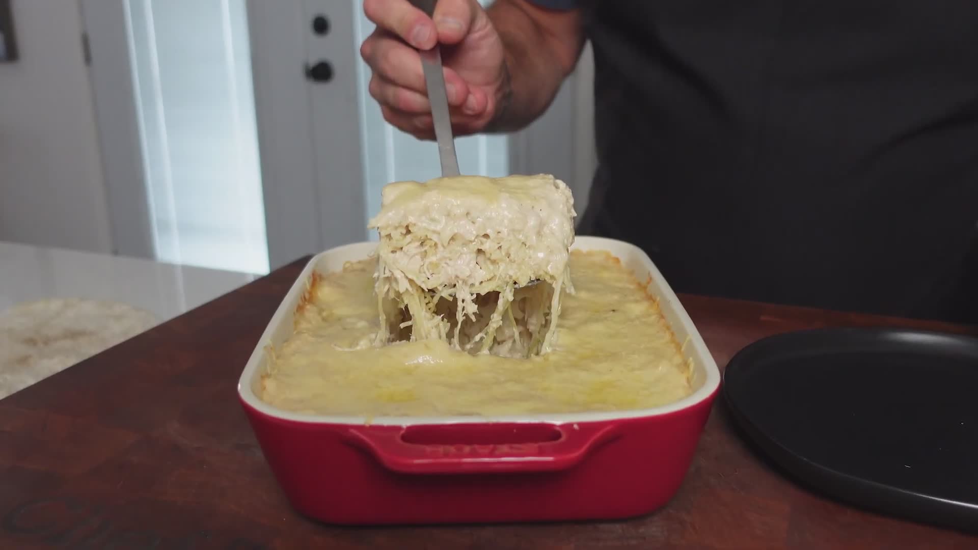 Italian American chicken tetrazzini comfort food