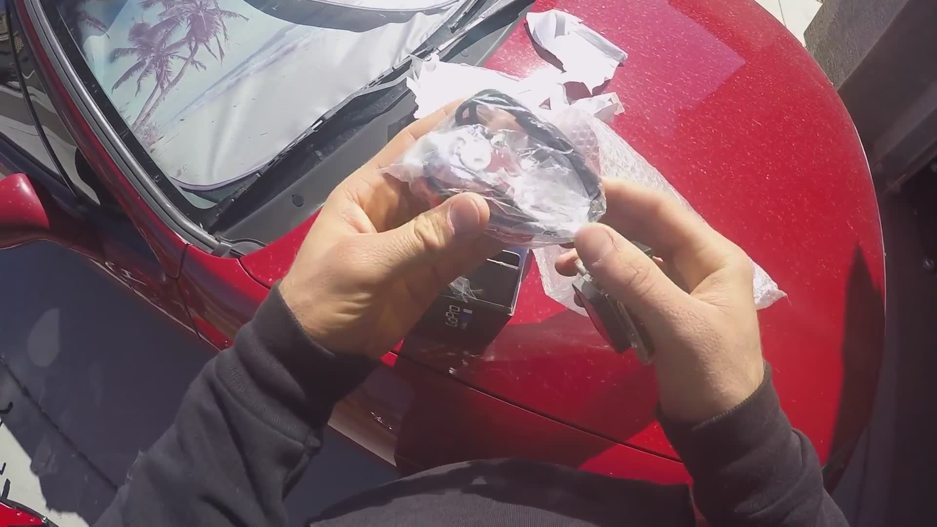 GoPro camera received through fan mail