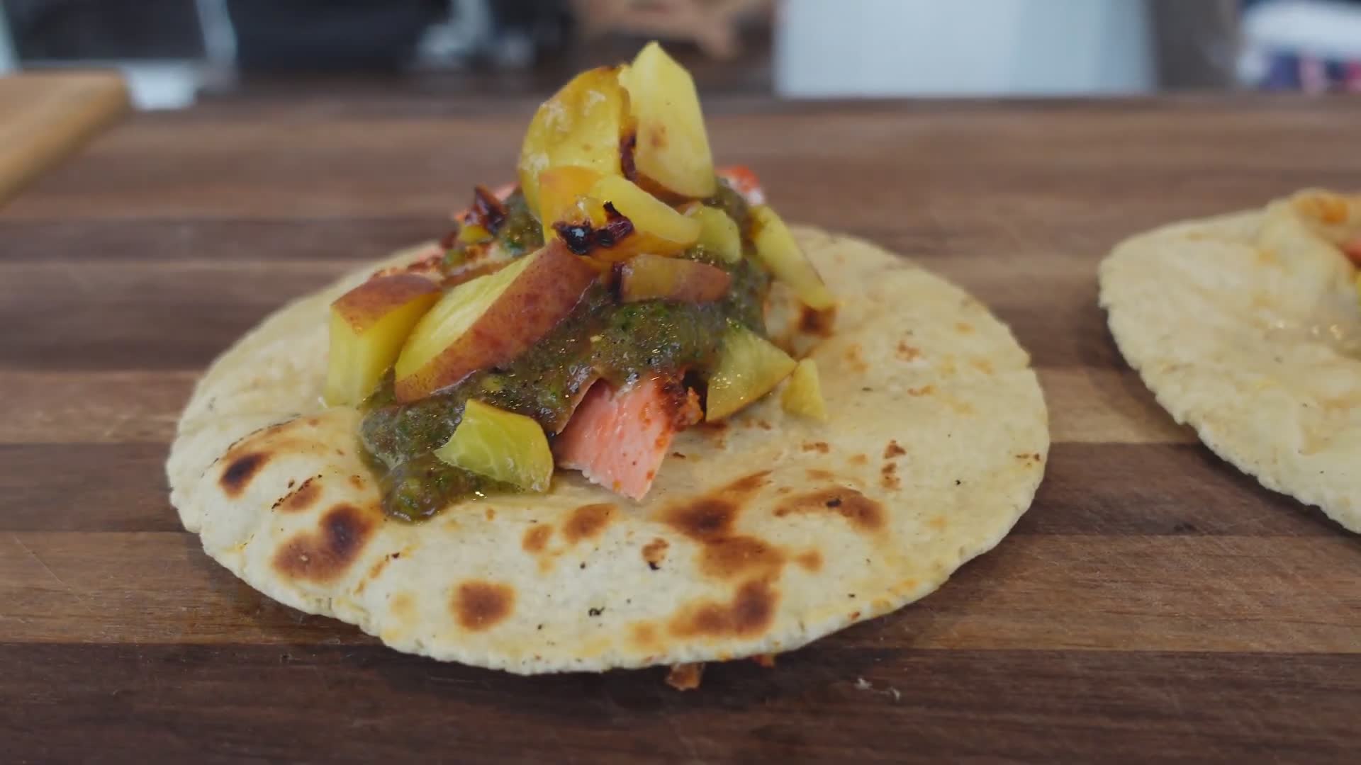 The easiest salmon tacos you'll ever make on a Weber kettle charcoal grill