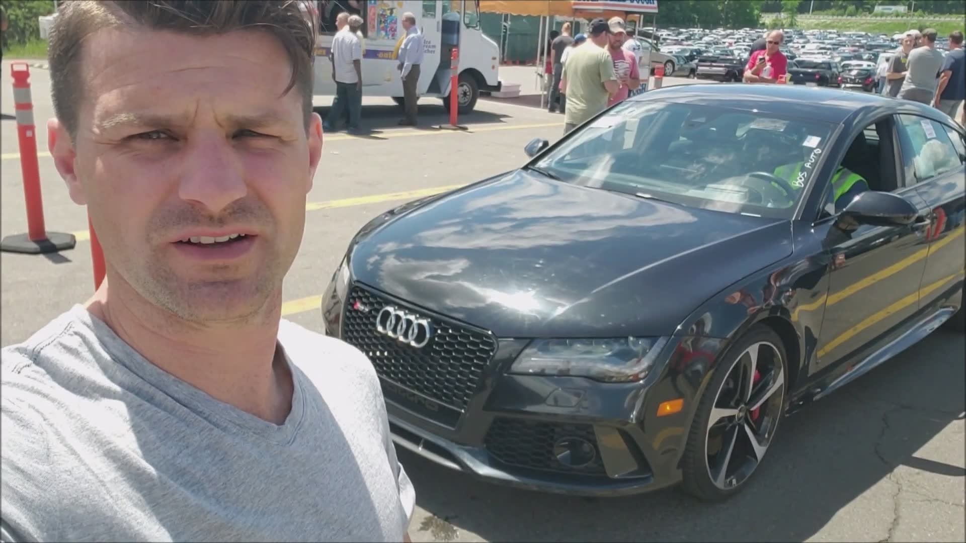 Audi RS7 at dealer only auction