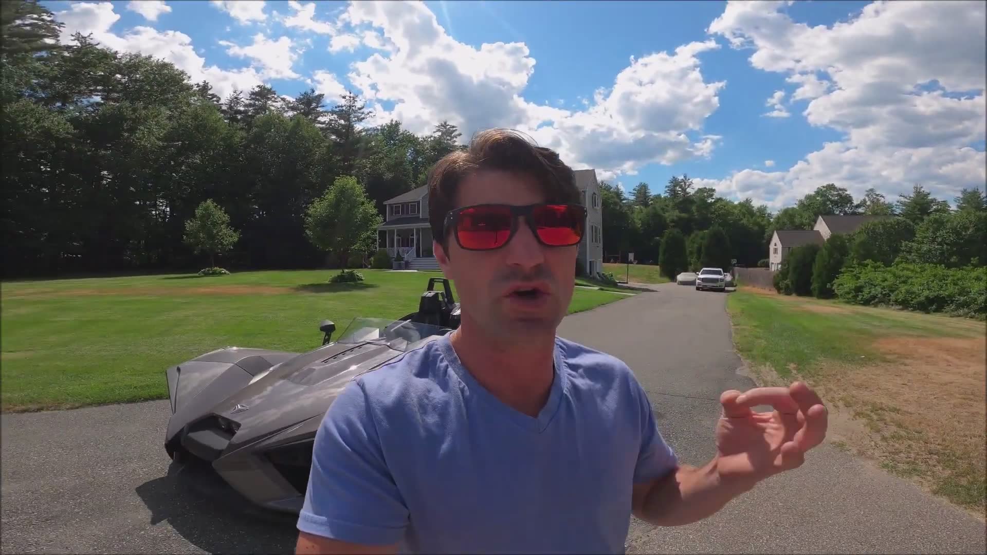 Polaris Slingshot burnout and drift testing