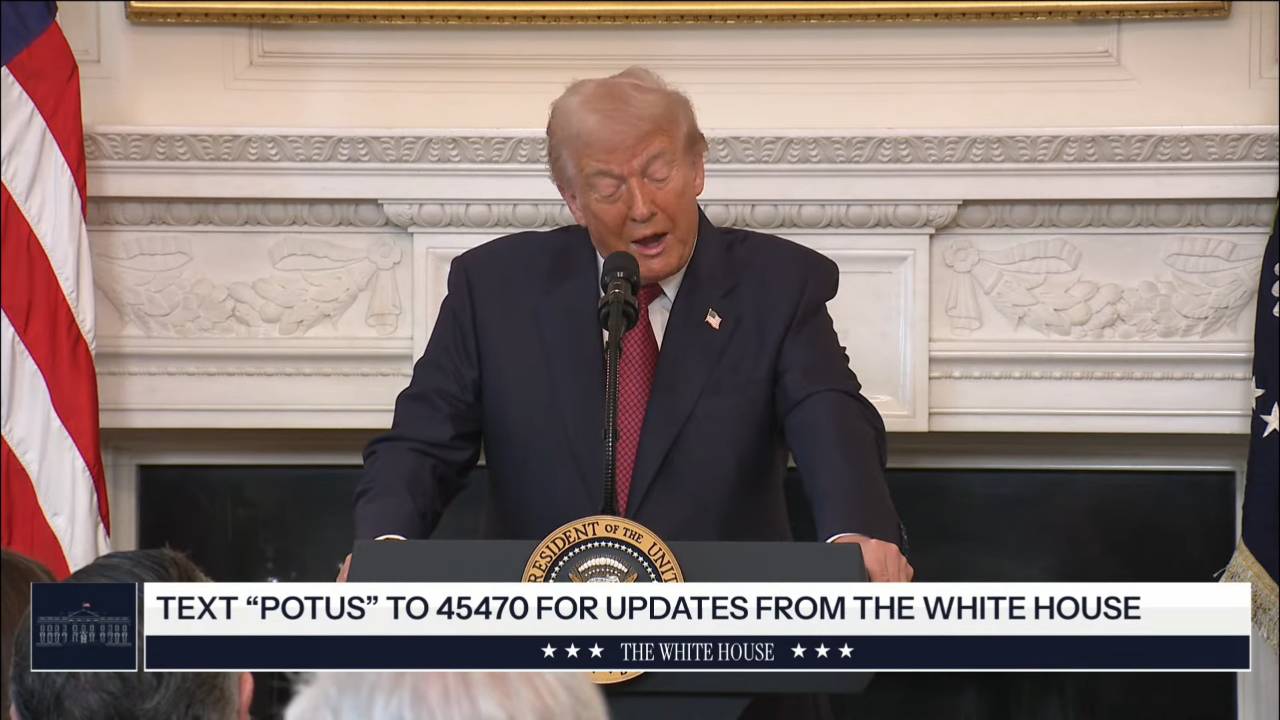 White House Breakfast - Pres. Trump: "It's time for Republicans to do what they have to do, and that's terminate the filibuster"