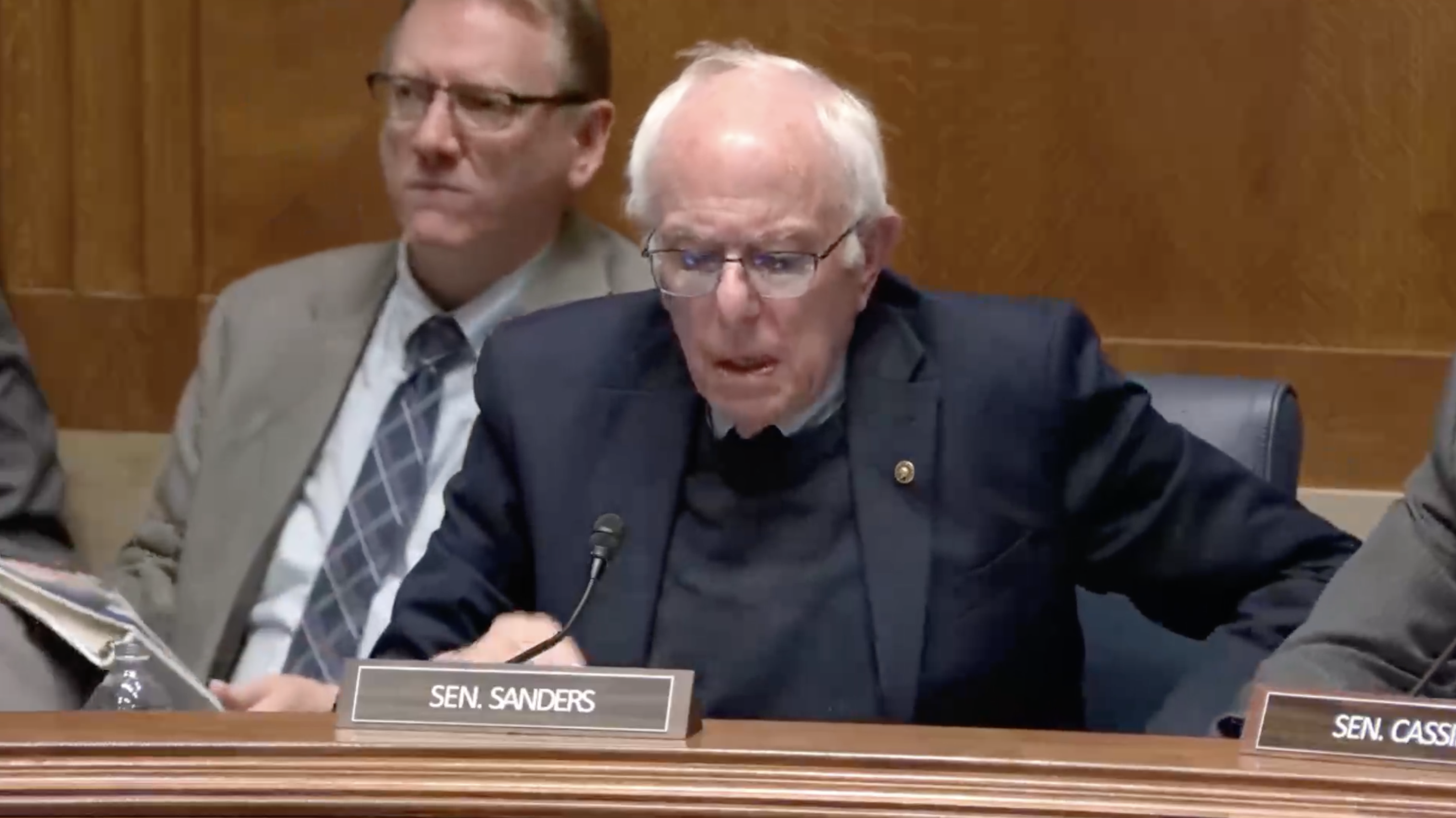 Hearings to examine registered apprenticeship…– Bernie Sanders (D-VT): “For the record it devastated nursing homes.“