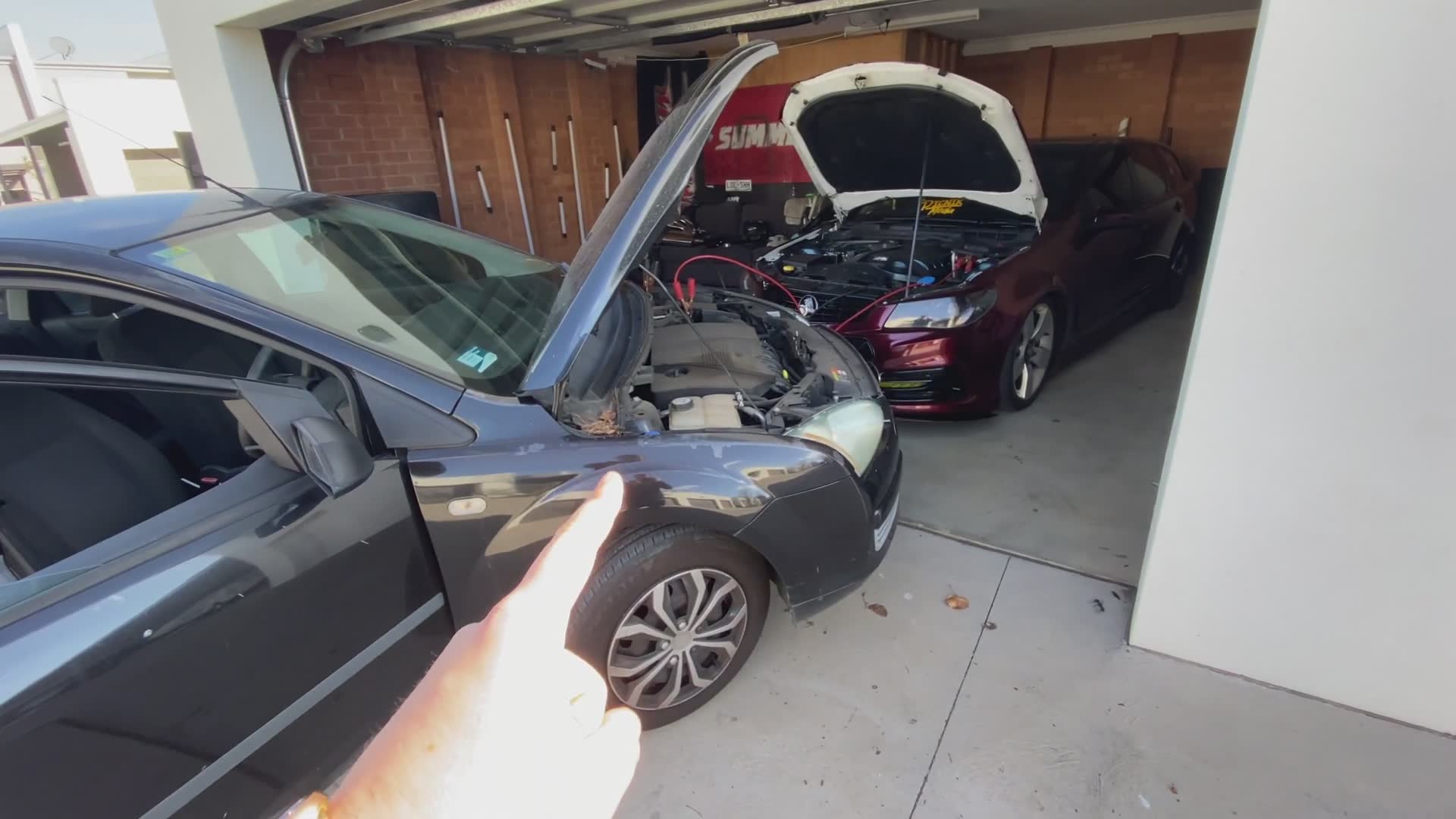 Cleaning The Beast And new Chrome Stickers