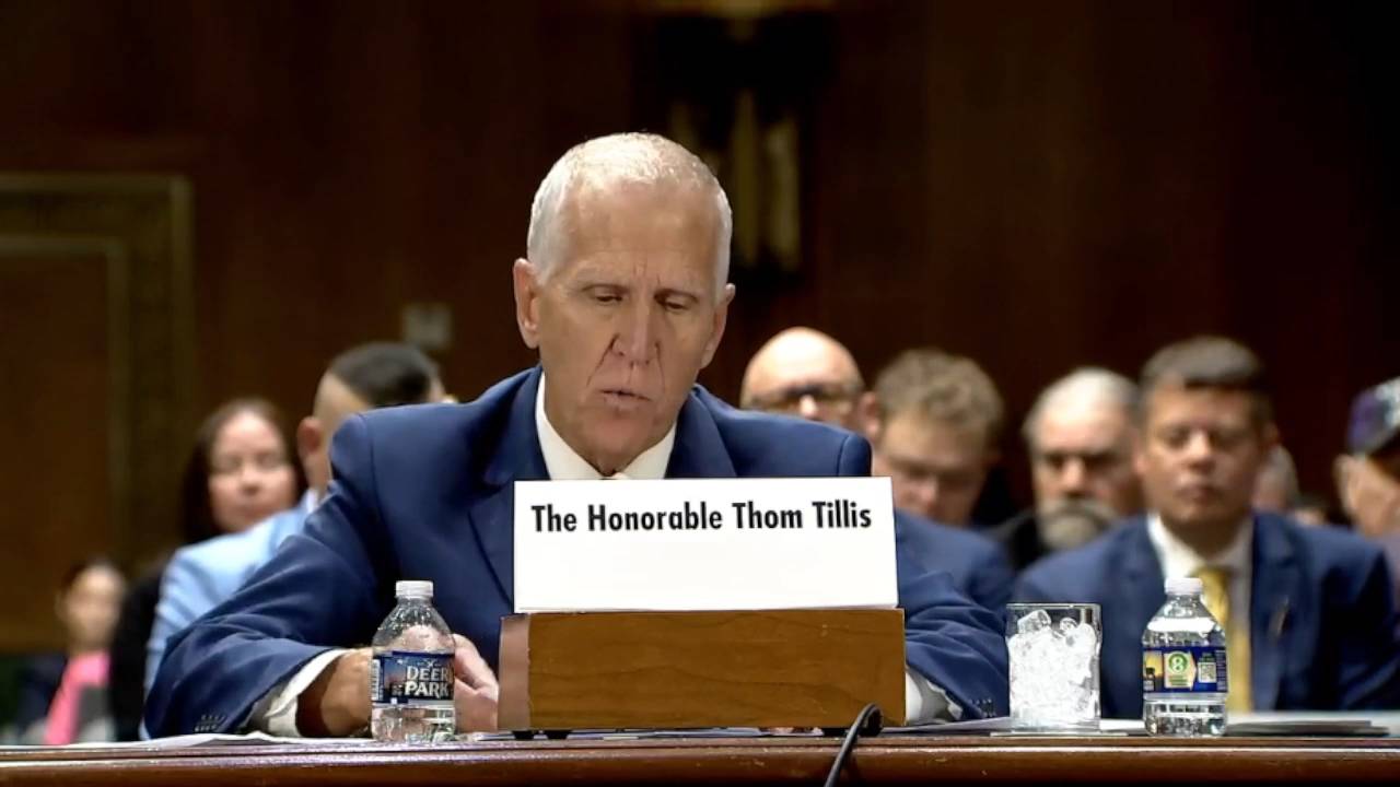 Senate Indian Affairs - Sen. Tillis (R-NC) on the Eastern Band Cherokee opposition to Lumbee recognition: It 'is rooted in financial self-interest'
