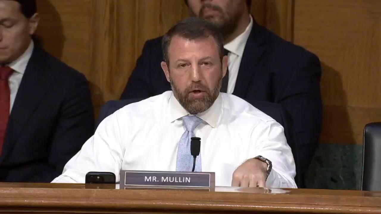 Senate Indian Affairs - Sen. Mullin (R-OK): "All we're saying is the Lumbee have a right to be recognized just like you have a right to be recognized"