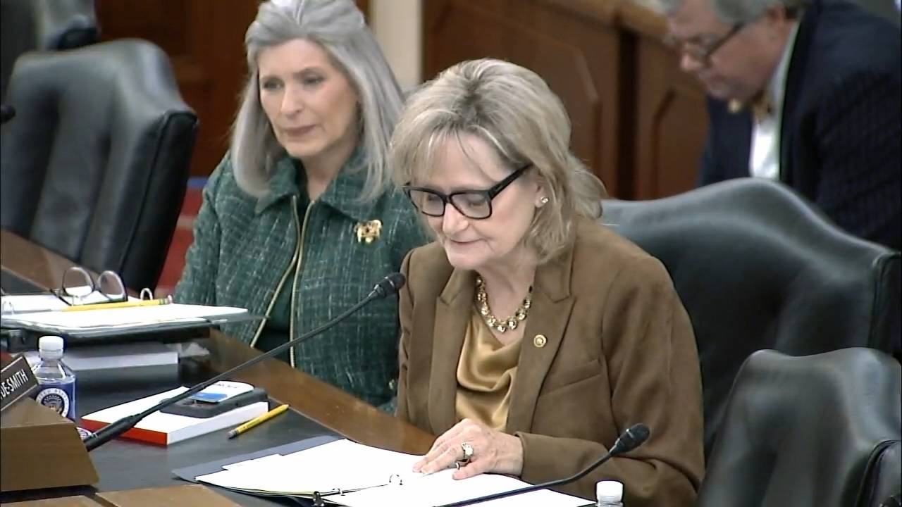 Senate Indian Affairs - Sen. Hyde-Smith (R-MS): “Establish a more financially stable path forward”