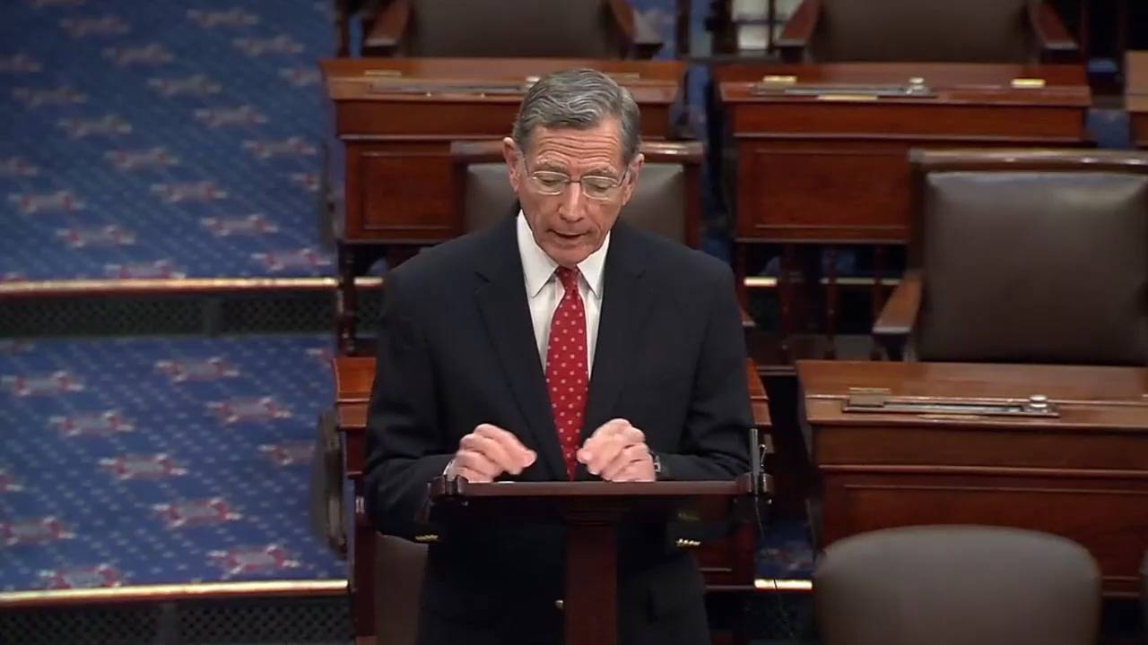 Senate Floor - Sen. Barraso (R-WY): "Republicans are making the appropriations process work again"