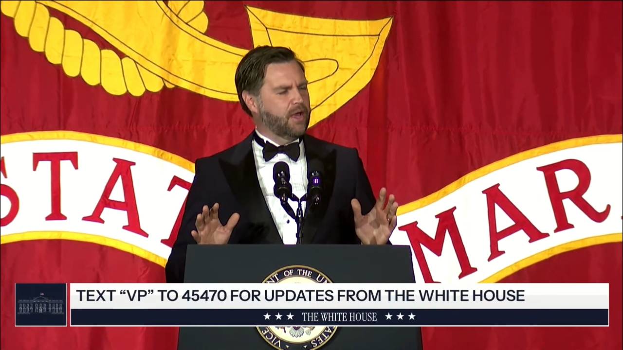 Marine Corp Ball - VP Vance: "The most important warfighting technology is a well-trained and well-armed United States Marine"