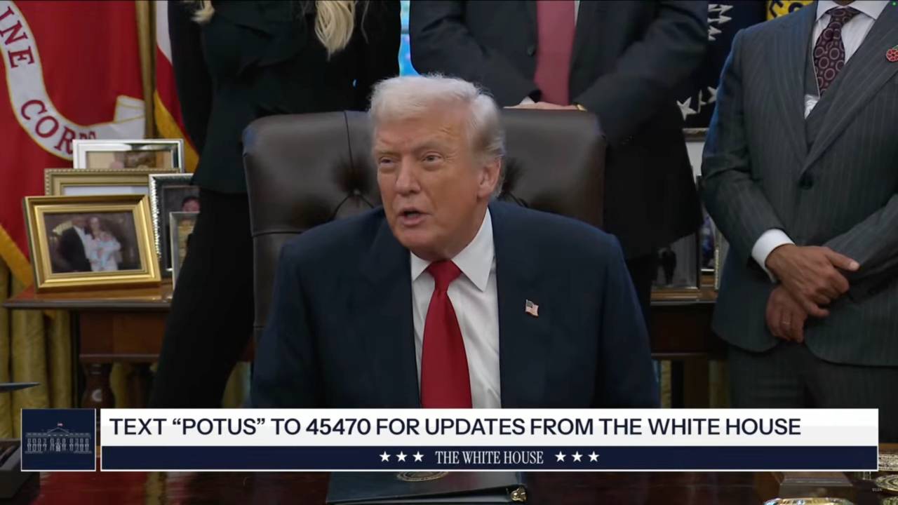 The White House– President Trump: “I don’t know what happened to Marjorie...”