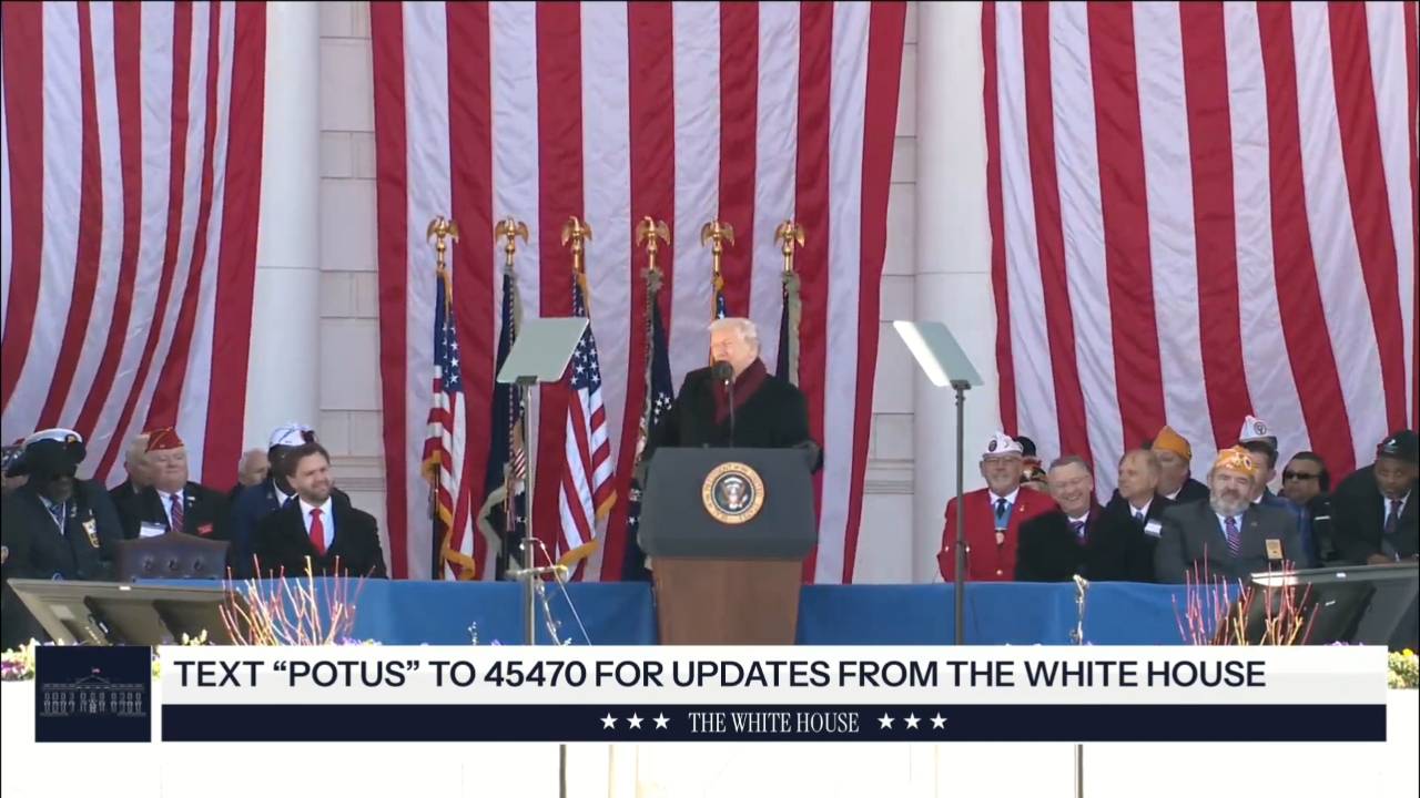 White House - President Trump: “He gave his life to save our country”