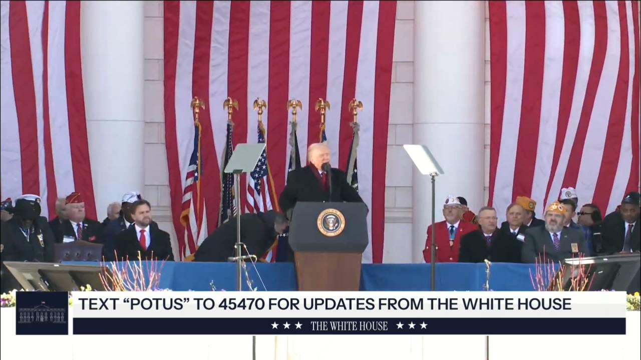 White House - President Trump: “The American veteran has forged a legacy of gallantry and daring”
