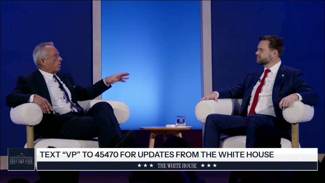 White House -  VP Vance: “not a single one of them that I could think of made it to 69”