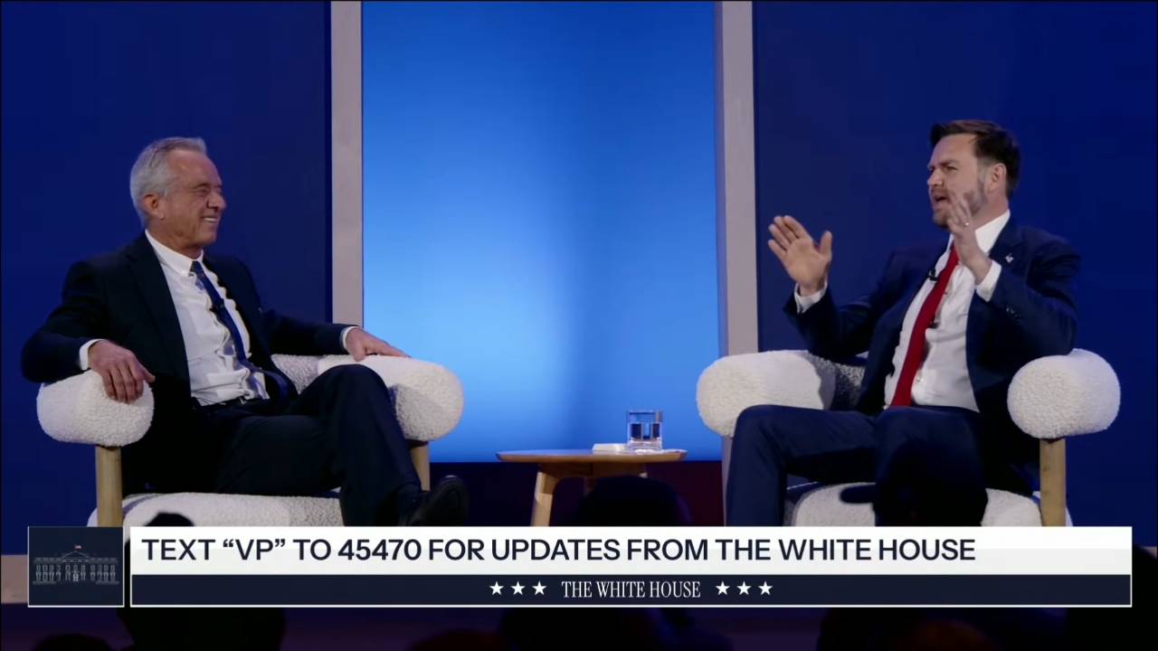 White House -  VP Vance: “that's what science is It's recognizing that convention is often wrong”