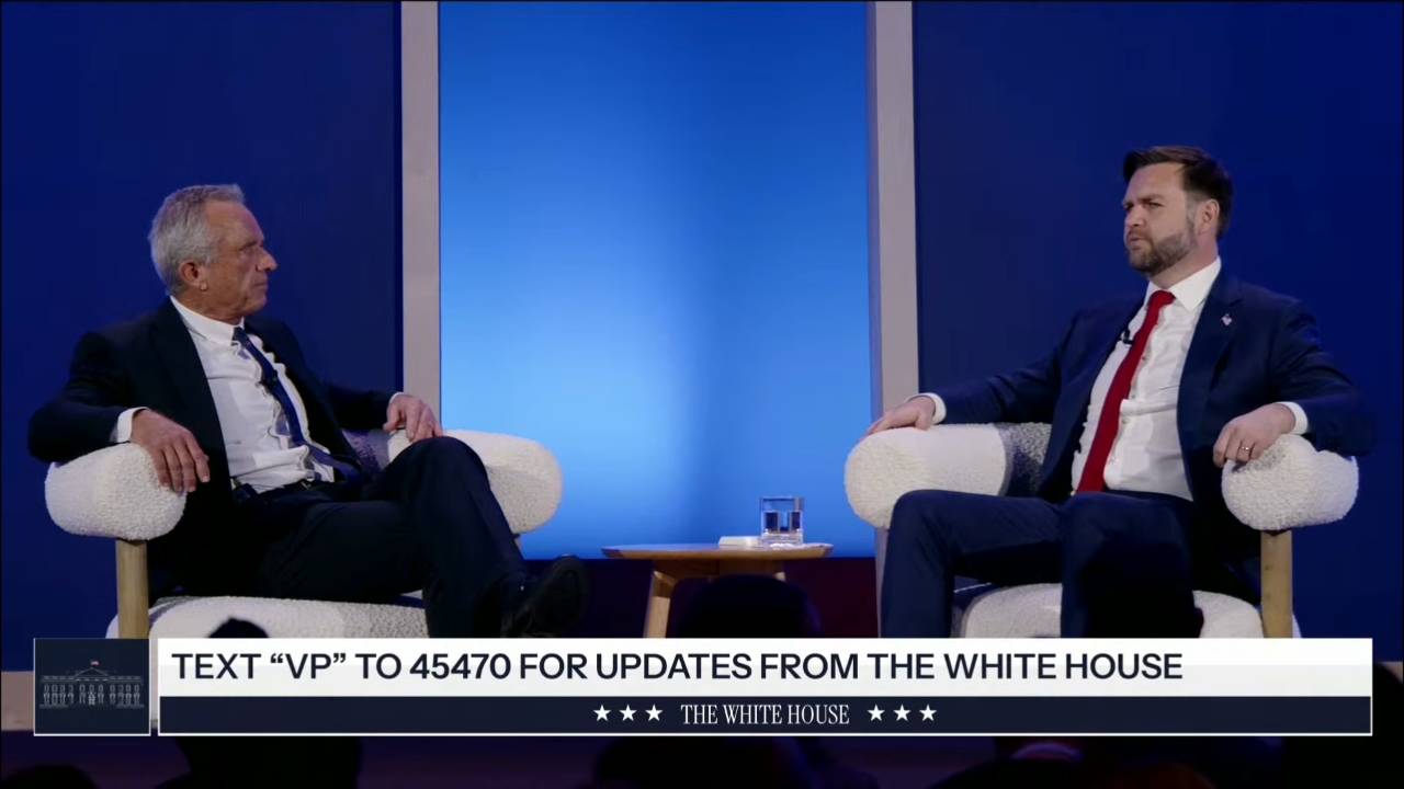 White House -  VP Vance: “There is no way that this country is gonna advance unless we're comfortable with people who are willing to challenge orthodoxy”