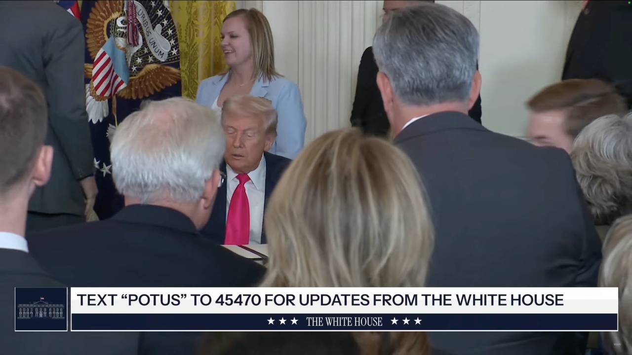 The White House– President Trump signs Executive Order for Fostering the Future