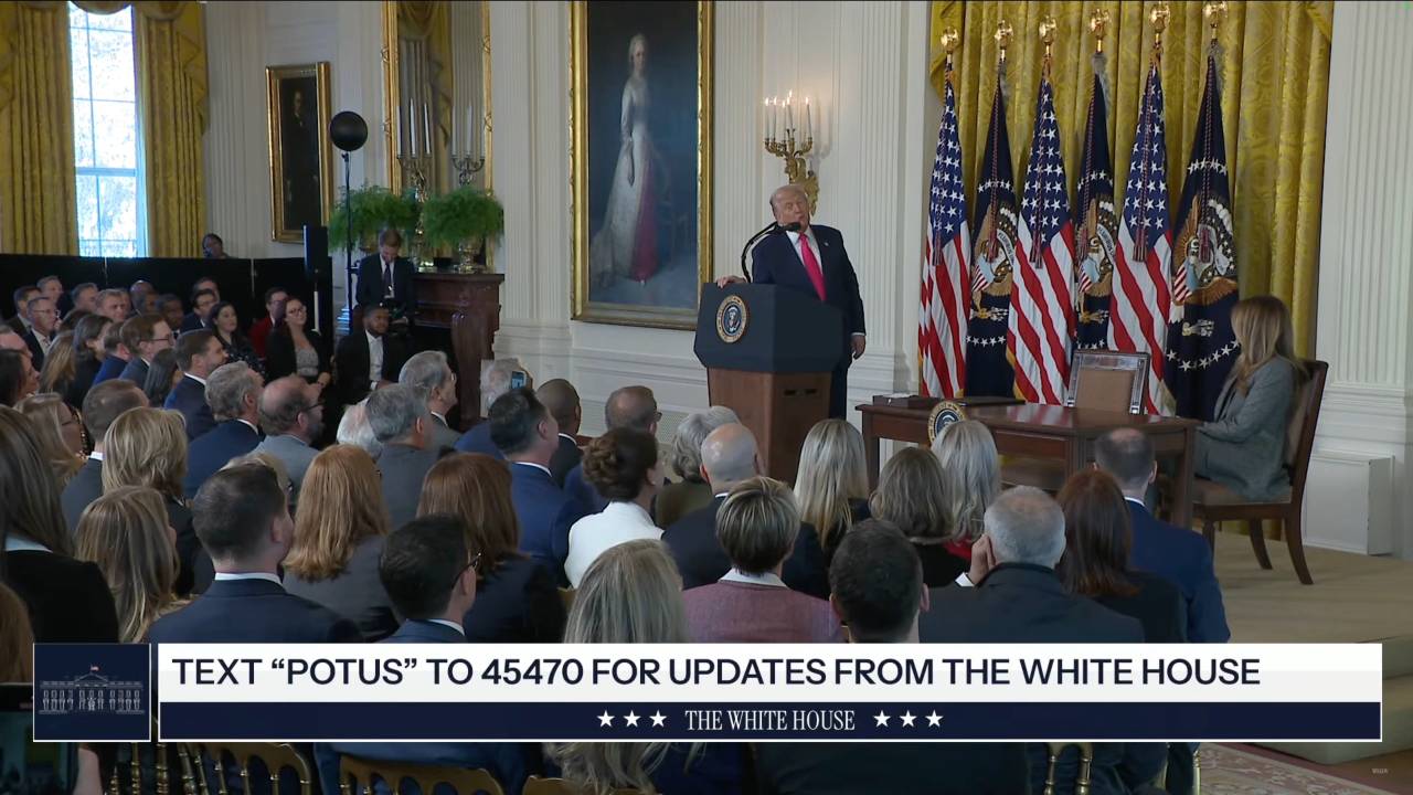 The White House– President Trump: “The ballroom… they have wanted it for 150 years.”
