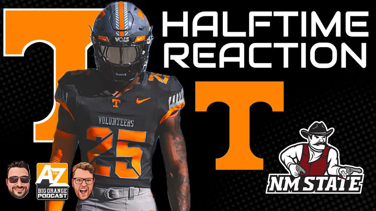 LIVE HALFTIME REACTION: Tennessee-New Mexico State episode artwork