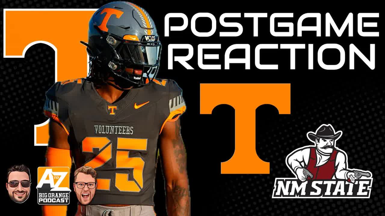 LIVE POSTGAME REACTION: Tennessee-New Mexico State episode artwork