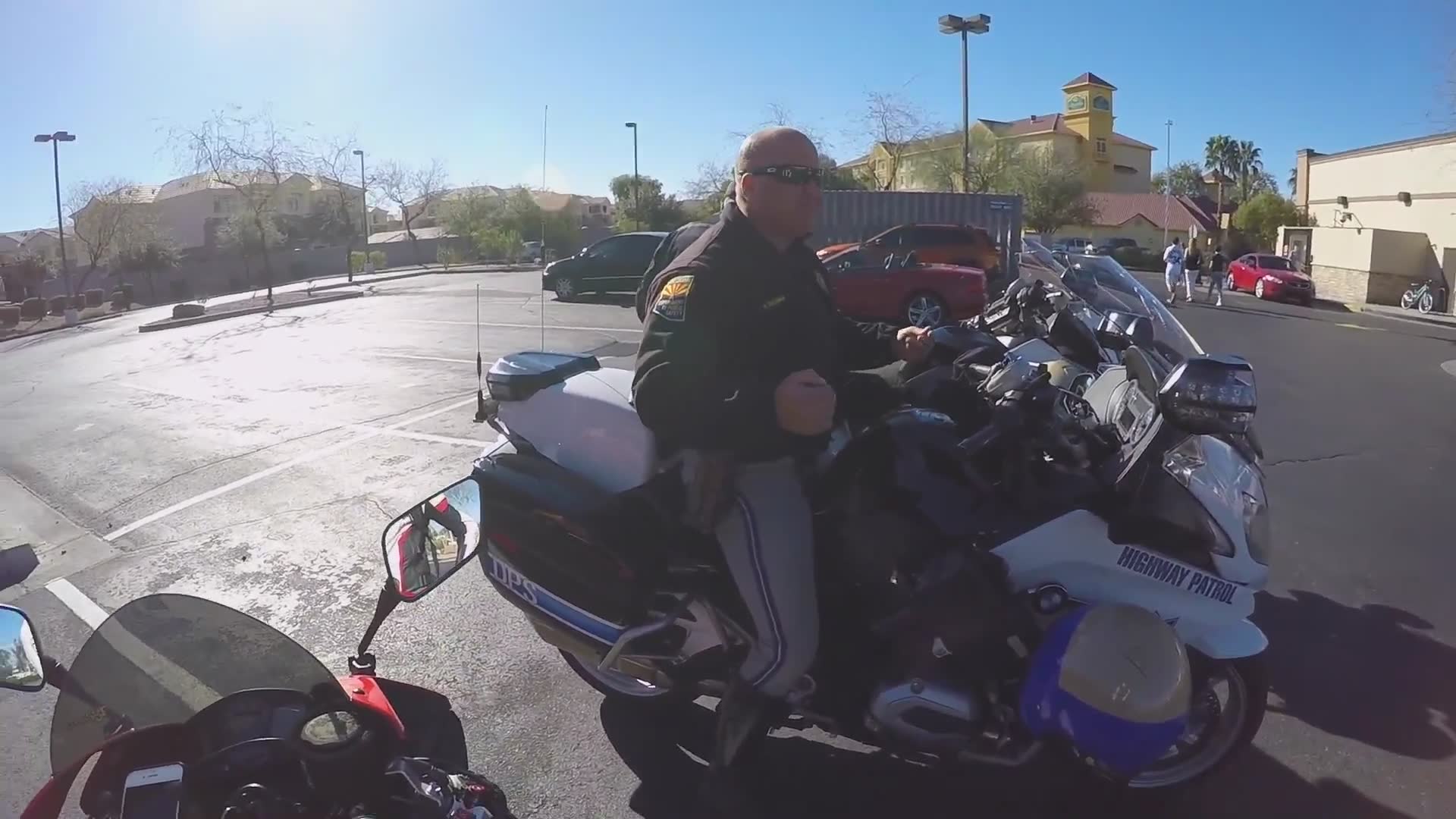 Compilation features memorable confrontations and conversations between riders and law enforcement