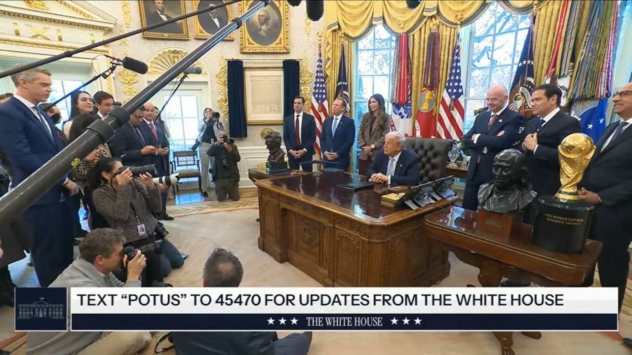 White House - President Trump: “I’m not in love with the people running Venezuela”