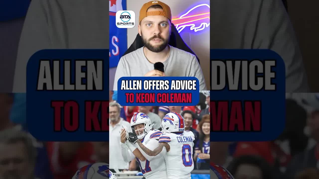 Love seeing the #Bills QB stick up for his teammates! #buffalobills #atozsports #joshallen #nfl