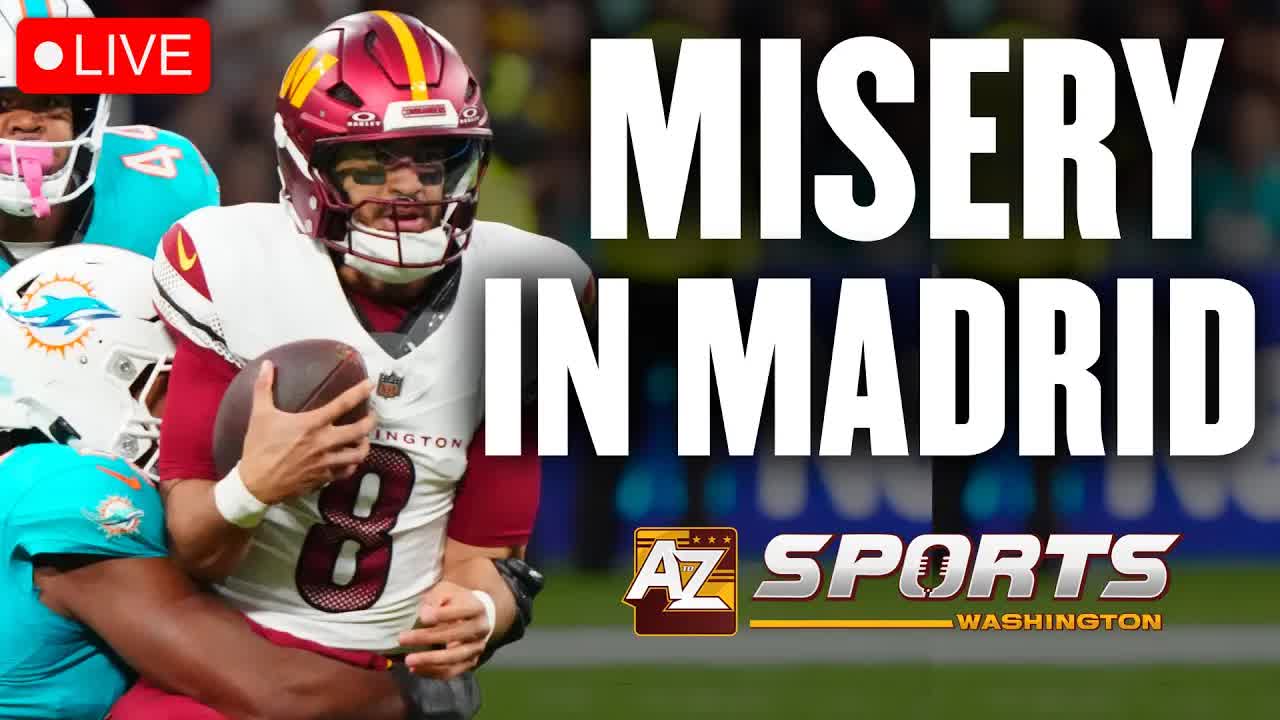 Commanders lose to Dolphins in Madrid: Looking forward to the bye week in Washington episode artwork
