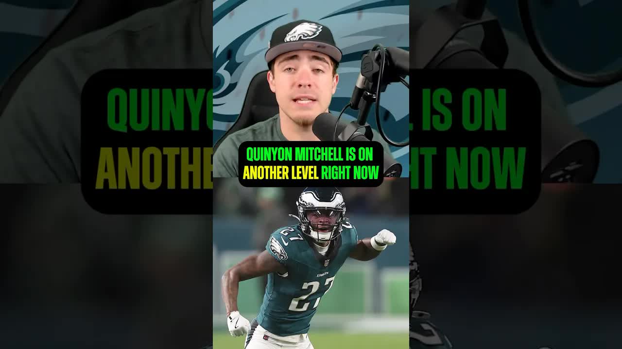 Quinyon Mitchell is playing like the best CB in the NFL right now #eagles #philadelphiaeagles #nfl episode artwork