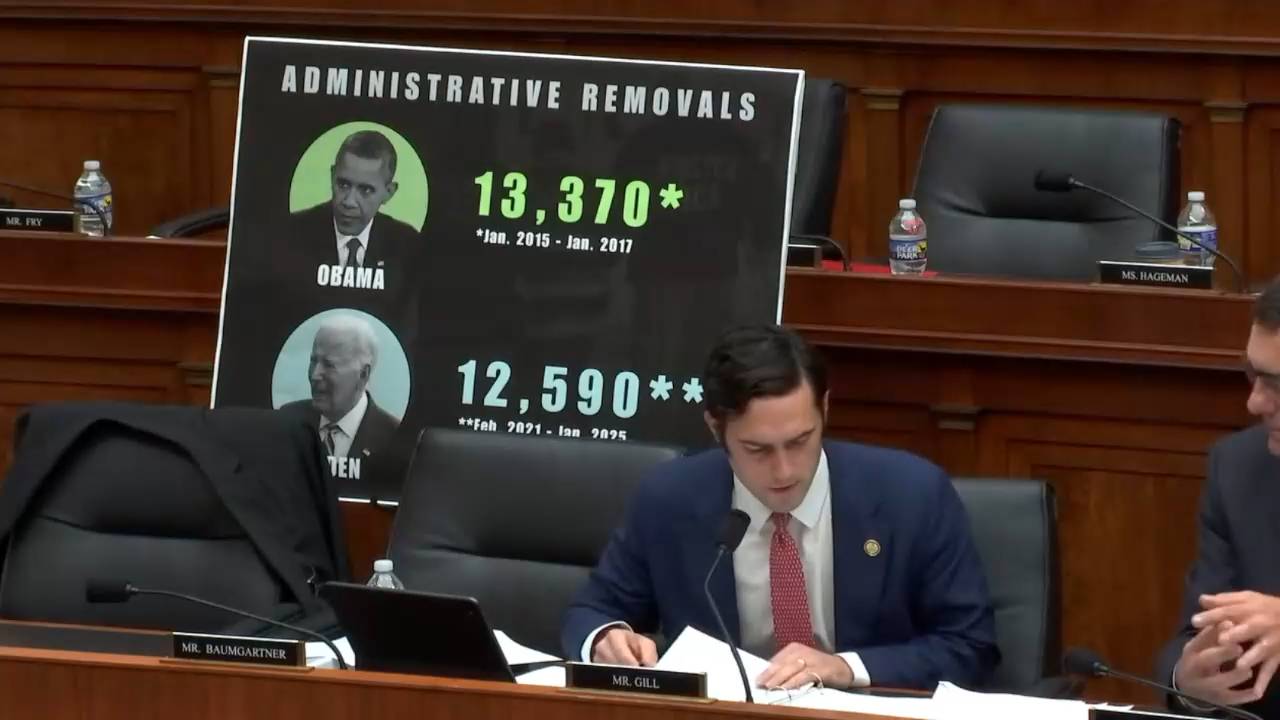 House Judiciary - Rep. Gill (R-TX): "The Democrats reserve their tears for illegal immigrants"