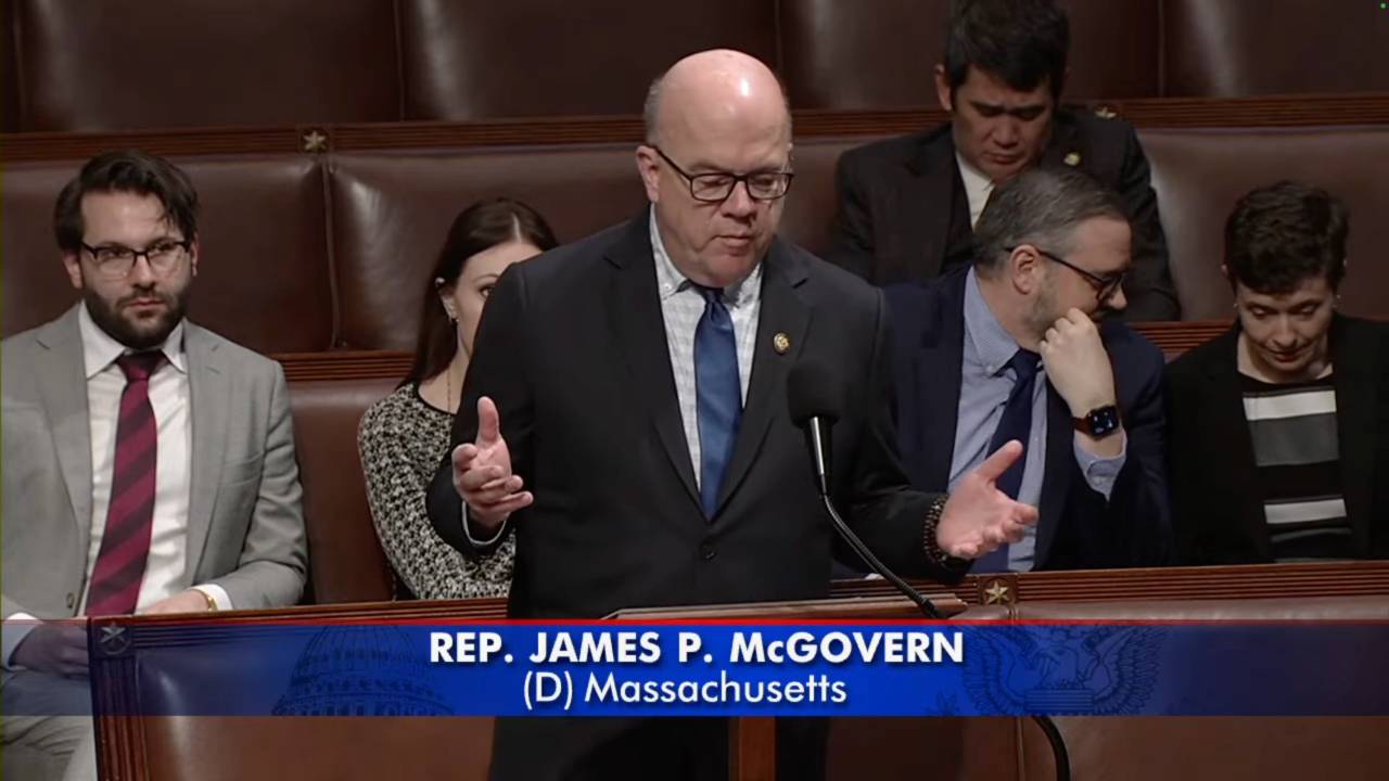 Epstein Vote– Rep. McGovern (D-MA): “The President of the United States calls it all a hoax.”