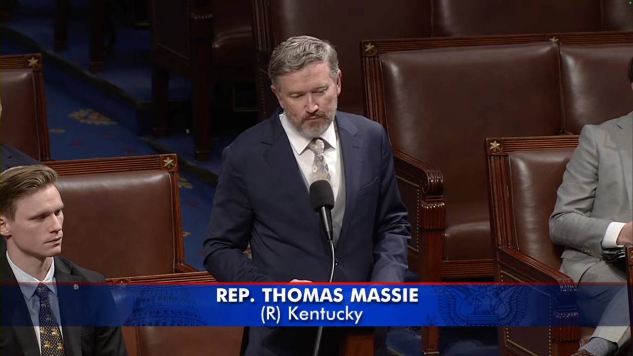 Epstein Vote– Rep. Massie (R-KY): “Our judicial system is broken.”