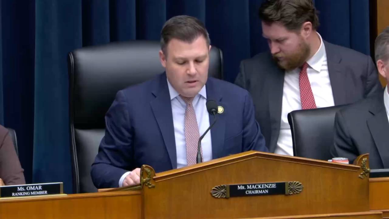 "E-Verify: Ensuring Lawful Employment in America”– Rep. Mackenzie (PA-R): “E-Verify is a free, reliable, and proven program...”