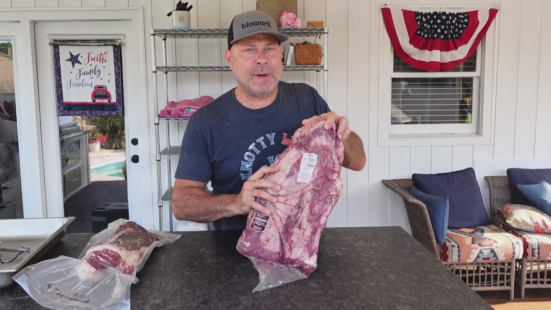 Experimenting with red wine in the dry-aging process to create unique flavors in texas-style brisket