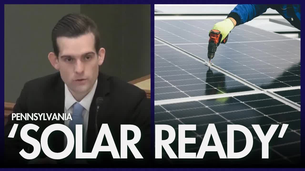 Pennsylvania state Rep. lays out bill requiring industrial buildings to be 'solar ready'