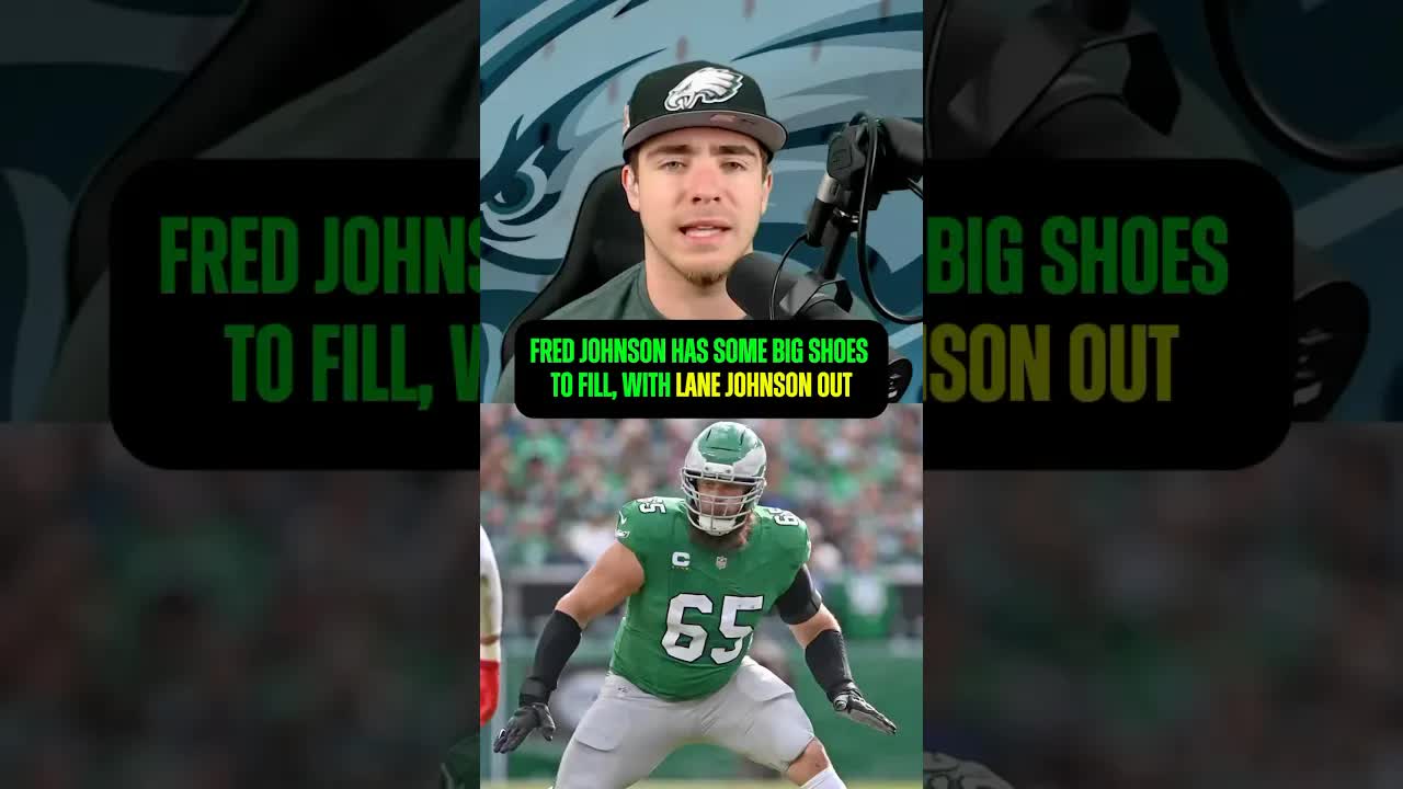 Replacing Lane Johnson is going to be a tough task for the Eagles #philadelphiaeagles #nfl episode artwork