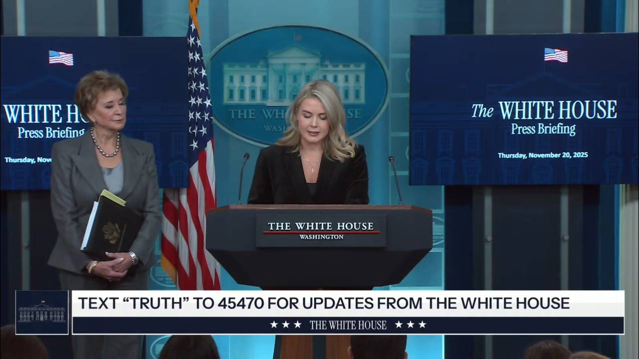 White House - Sec. Leavitt: “The average price for a staple of the meal a 16-pound frozen turkey is down more than 16% from last year”