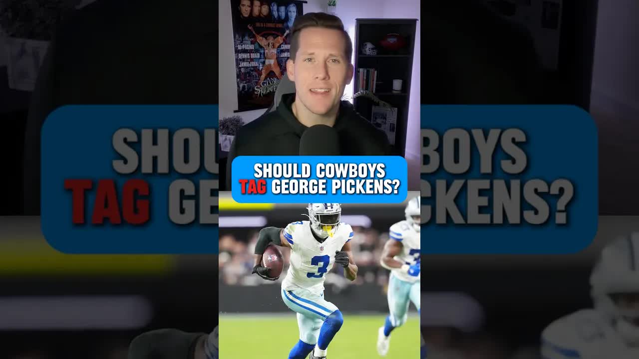 The Cowboys are in PERFECT POSITION to keep George Pickens around this offseason… #dallascowboys